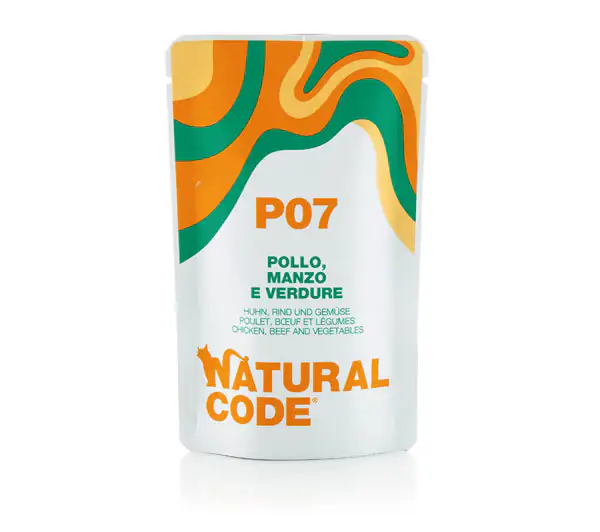 Natural Code Adult Buste in Acqua di Cottura 70 gr