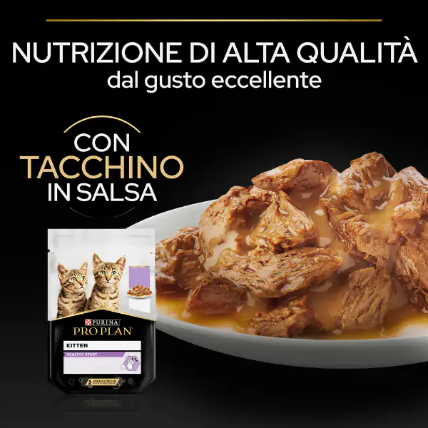 Purina Pro Plan Kitten Healthy Start Umido Gatti in Salsa 85 g