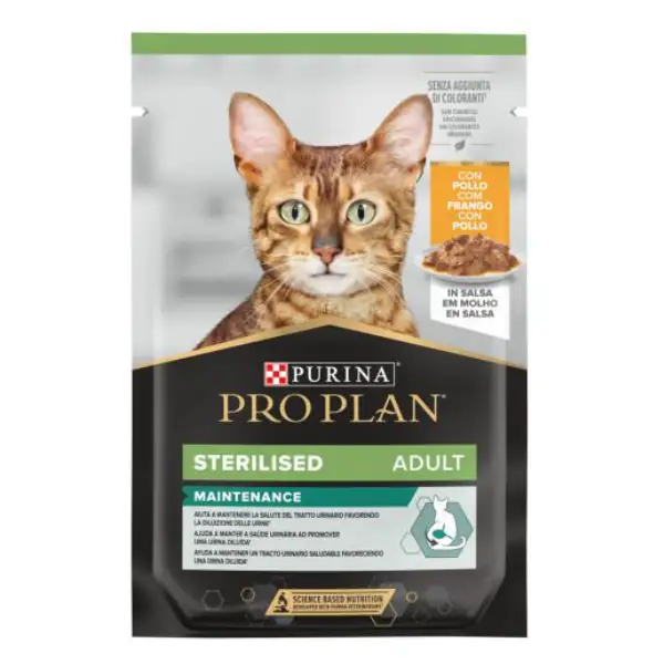 Purina Pro Plan Cat Adult Sterilised Maintenance Umido in salsa 85 g