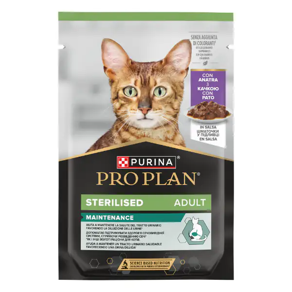 Purina Pro Plan Cat Adult Sterilised Maintenance Umido in salsa 85 g