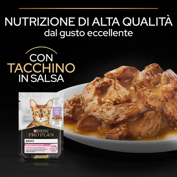 Purina Pro Plan Adult Delicate Digestion Umido Gatti in Salsa 85 g