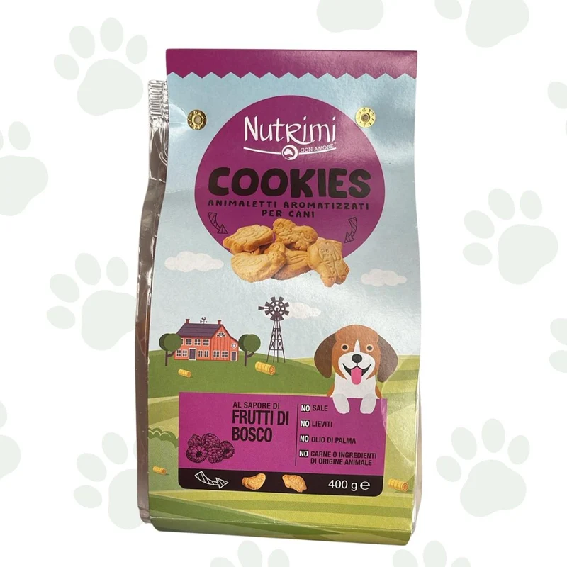 Nutrimi - Cookies ai frutti di bosco per cani