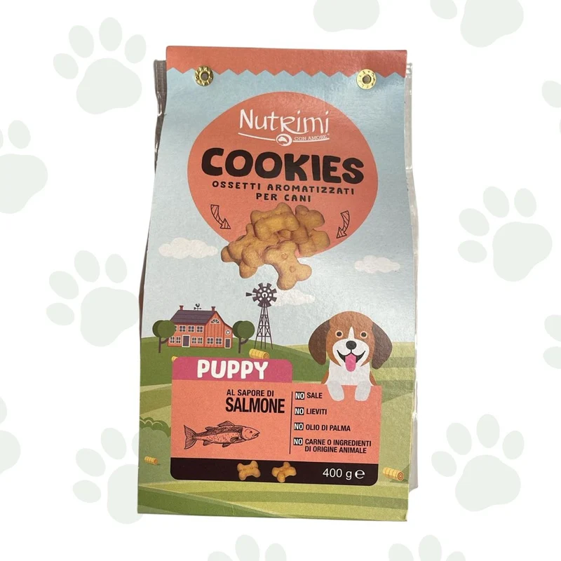 Nutrimi - Cookies al salmone per cuccioli