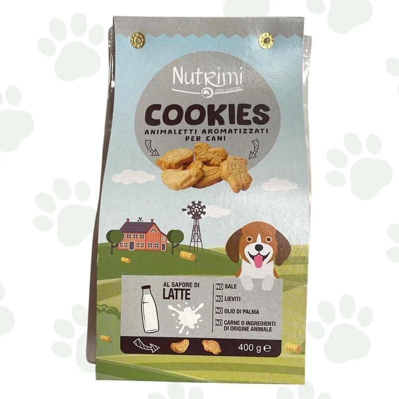 Nutrimi - Cookies al sapore di latte per cani