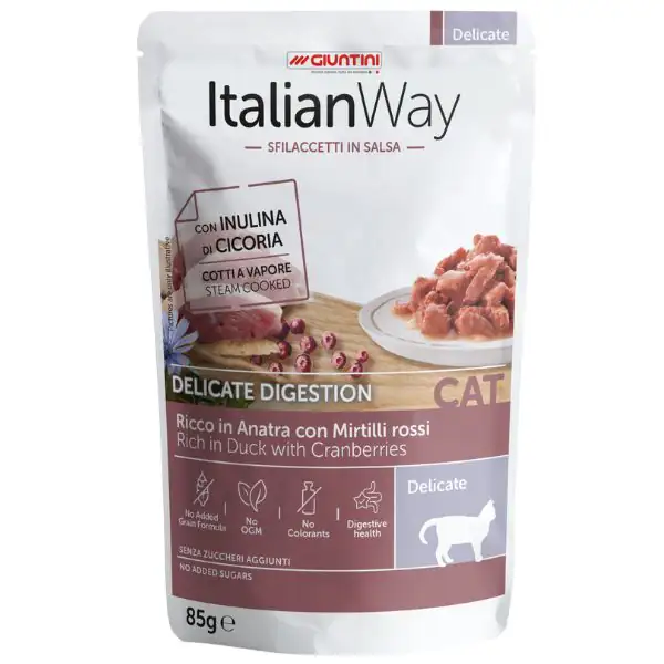ItalianWay Cat Sfilaccetti in salsa Delicate Digestion 85 gr
