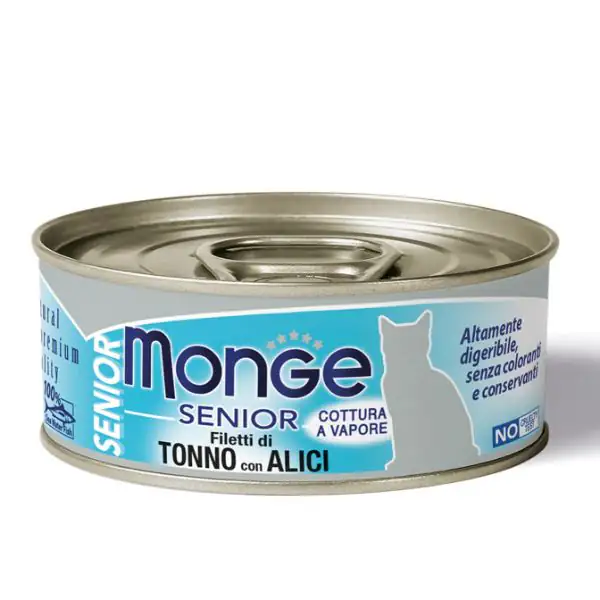Monge Jelly Senior cottura al vapore 80 gr