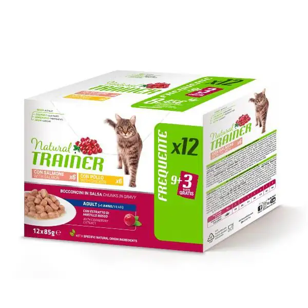 Natural Trainer Cat Adult multipack 12 x 85 gr