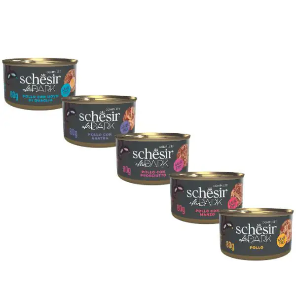 Schesir After Dark Cat filetti in brodo Grain Free 80 g