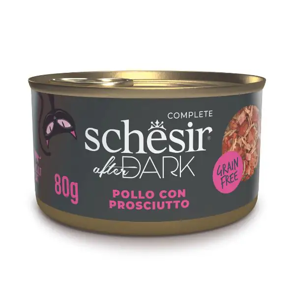 Schesir After Dark Cat filetti in brodo Grain Free 80 g