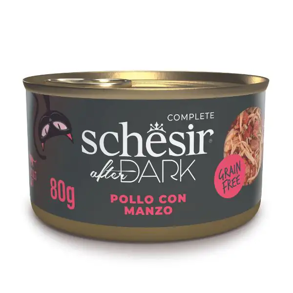 Schesir After Dark Cat filetti in brodo Grain Free 80 g