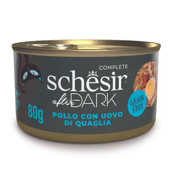 Schesir After Dark Cat filetti in brodo Grain Free 80 g