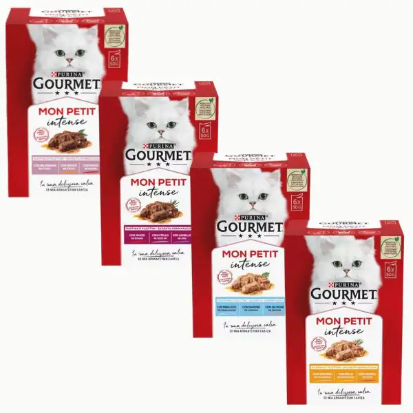 Purina Gourmet Mon Petite Intense multipack 6 x 50 g