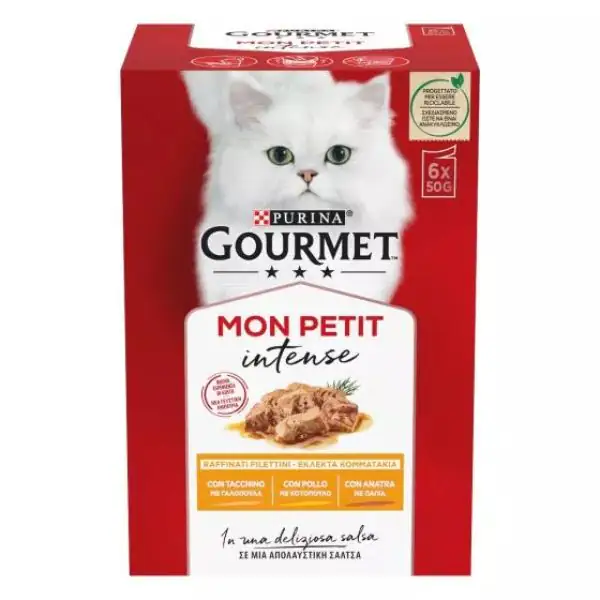 Purina Gourmet Mon Petite Intense multipack 6 x 50 g