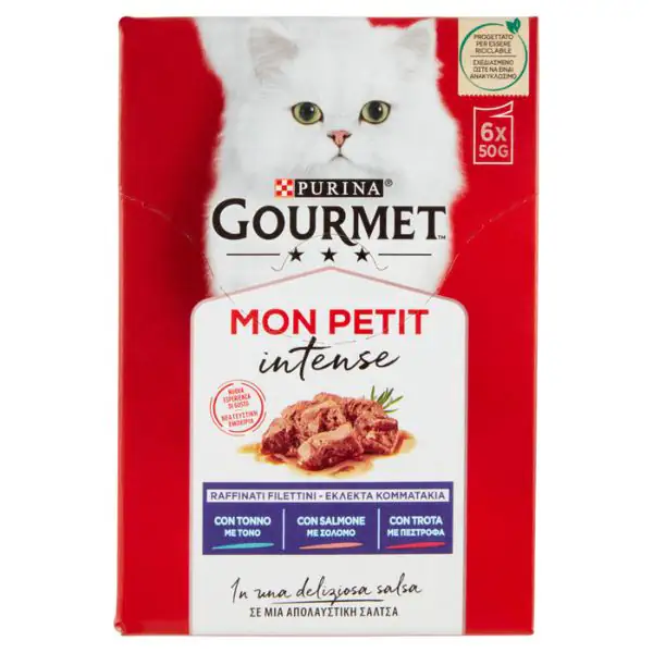 Purina Gourmet Mon Petite Intense multipack 6 x 50 g