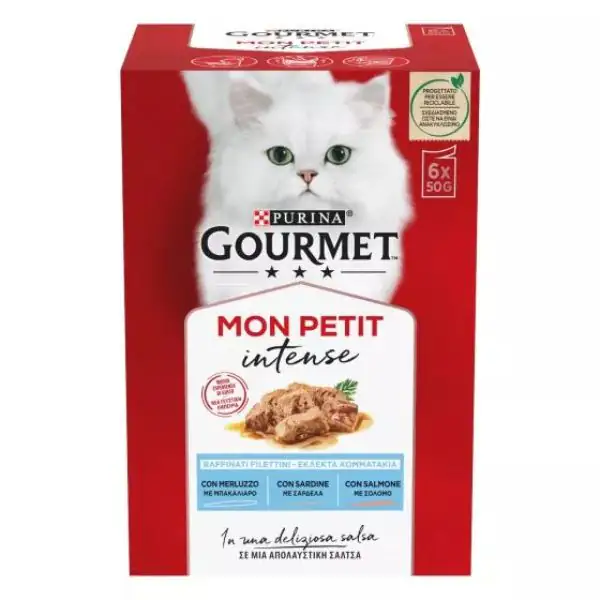 Purina Gourmet Mon Petite Intense multipack 6 x 50 g