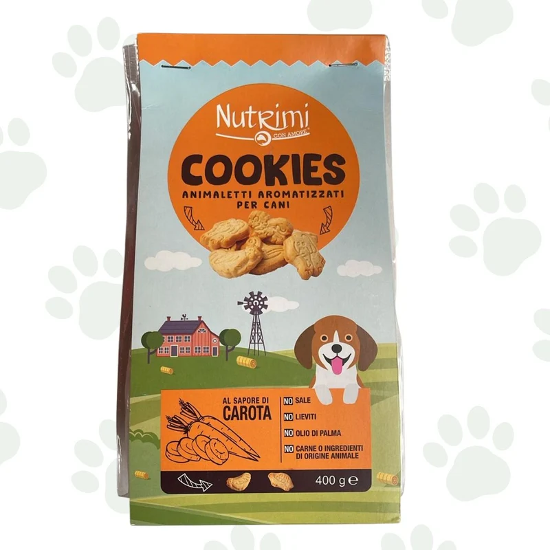 Nutrimi - Cookies alla carota per cani