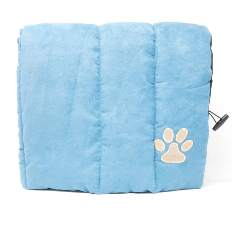 Materassino da Viaggio Per Cani e Gatti Azzurro 58x88