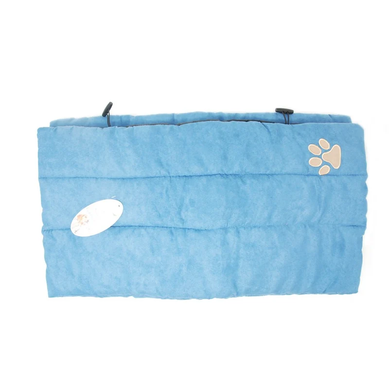 Materassino da Viaggio Per Cani e Gatti Azzurro 58x88