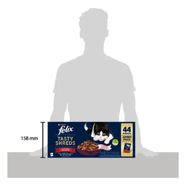Purina Felix Sfilaccetti Rustici Mixed Selection Multipack 44x80 gr