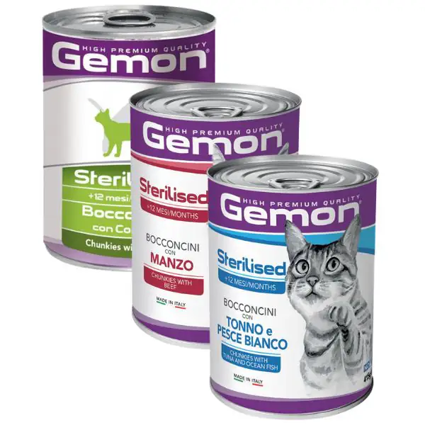 Monge Gemon Cat Sterilised Bocconcini 415 gr