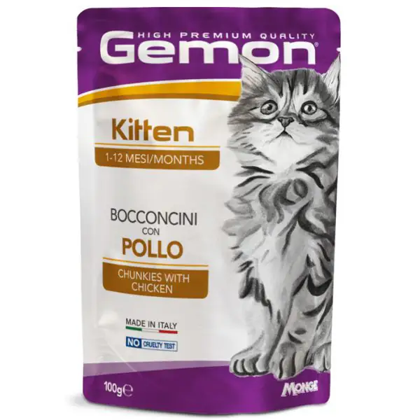 Monge Gemon Cat Kitten Bocconcini 100 gr