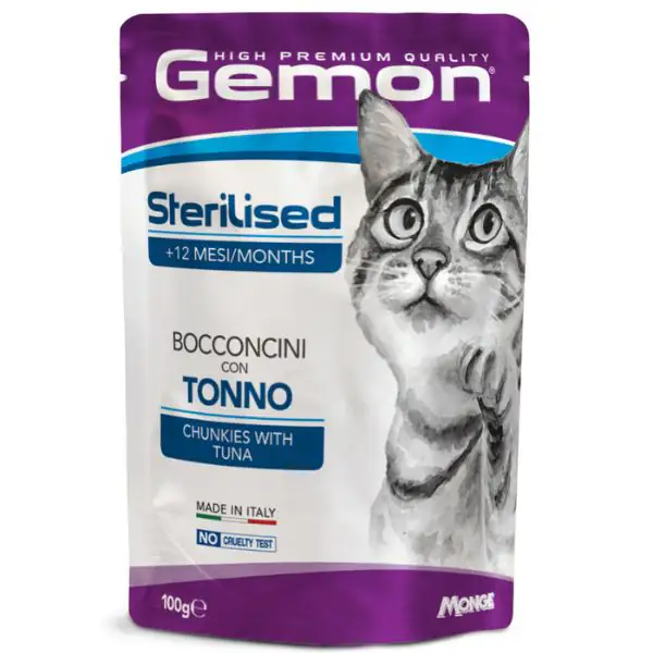 Monge Gemon Cat Sterilised Bocconcini 100 gr