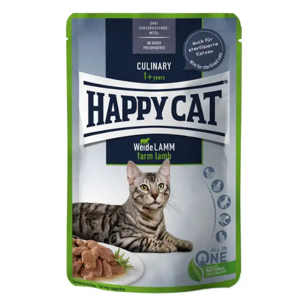 Happy Cat Adult Culinary bocconi in salsa 85 gr