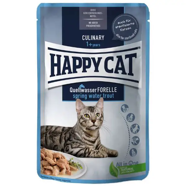 Happy Cat Adult Culinary bocconi in salsa 85 gr