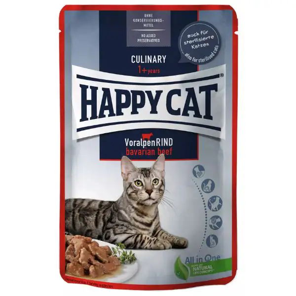 Happy Cat Adult Culinary bocconi in salsa 85 gr