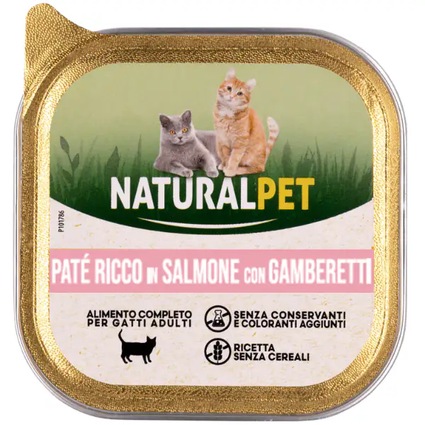 NaturalPet Cat Adult Patè Grain Free 100 gr