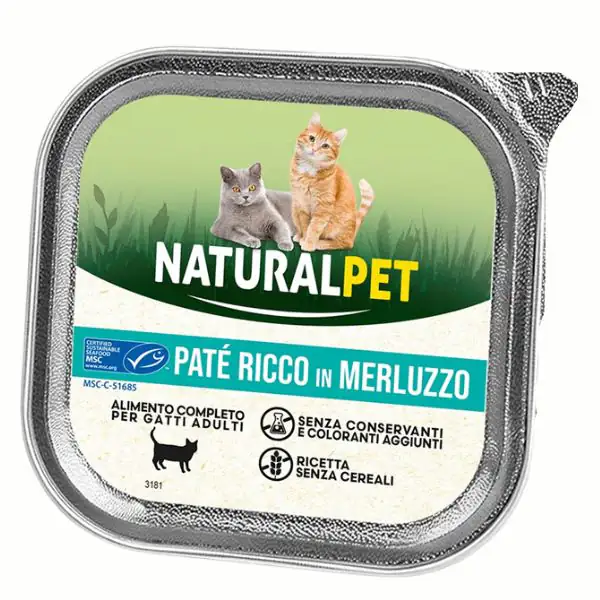 NaturalPet Cat Adult Patè Grain Free 100 gr
