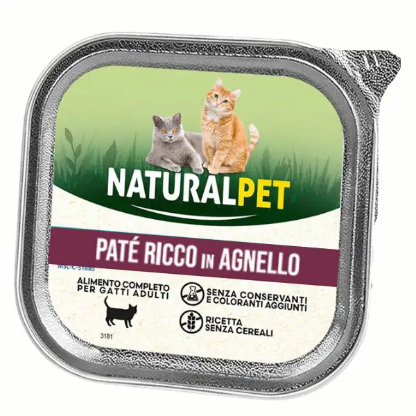 NaturalPet Cat Adult Patè Grain Free 100 gr