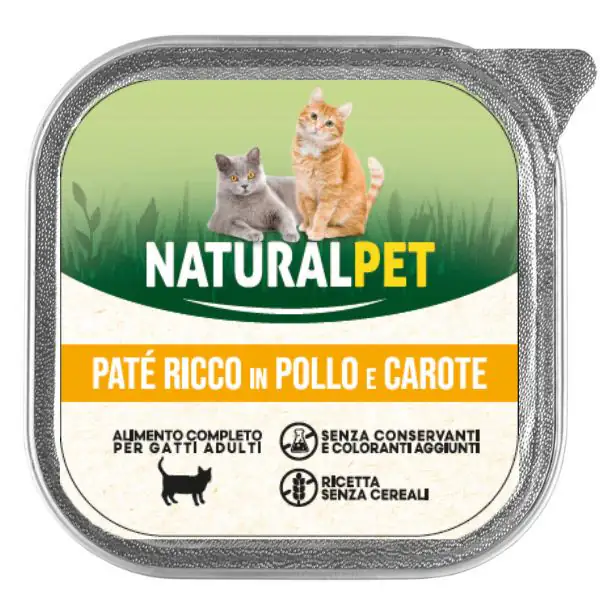 NaturalPet Cat Adult Patè Grain Free 100 gr
