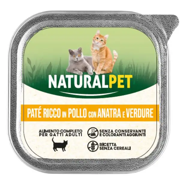 NaturalPet Cat Adult Patè Grain Free 100 gr