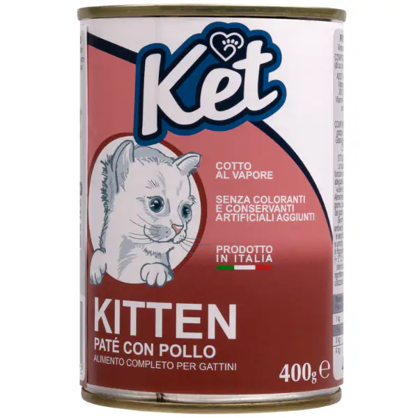Ket Cat Kitten Patè umido 400 gr