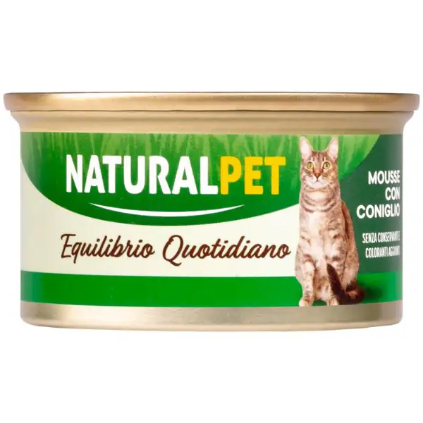 NaturalPet Cat Adult Mousse Equilibrio Quotidiano 85 gr