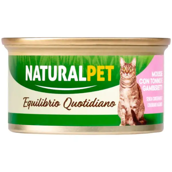 NaturalPet Cat Adult Mousse Equilibrio Quotidiano 85 gr