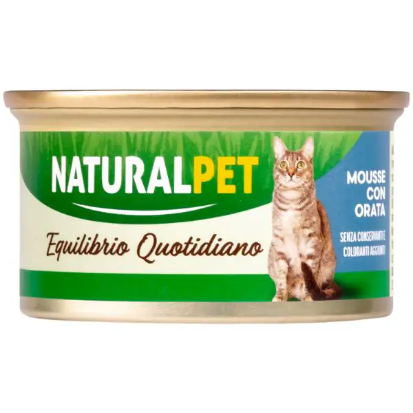 NaturalPet Cat Adult Mousse Equilibrio Quotidiano 85 gr