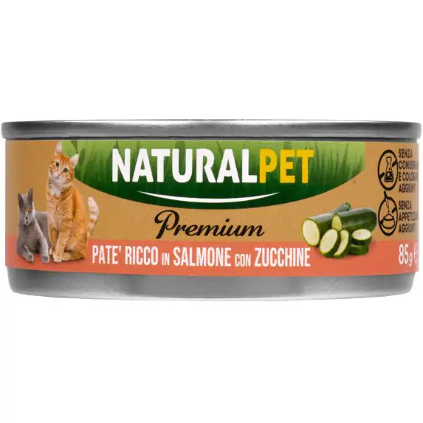 NaturalPet Premium Cat Adult Patè 85 gr