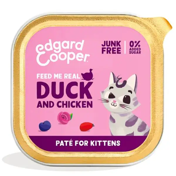 Edgard & Cooper Cat Kitten Patè Grain Free 85 gr