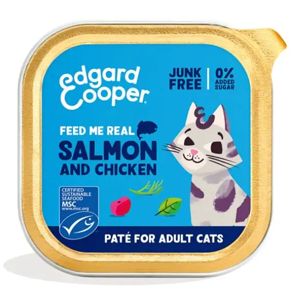 Edgard & Cooper Cat Adult Patè Grain Free 85 gr