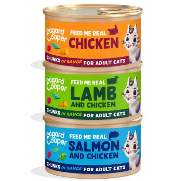 Edgard & Cooper Cat Adult Bocconcini in salsa Grain Free 85 gr