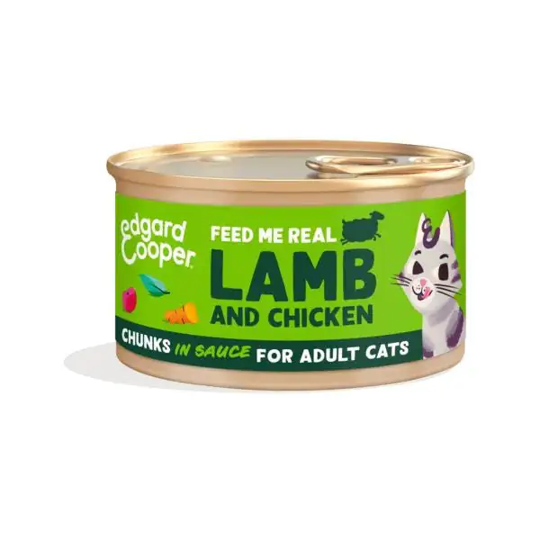 Edgard & Cooper Cat Adult Bocconcini in salsa Grain Free 85 gr