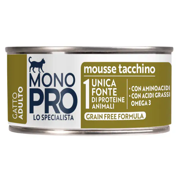 Monopro lo specialista Cat Adult Mousse Grain Free 85 gr