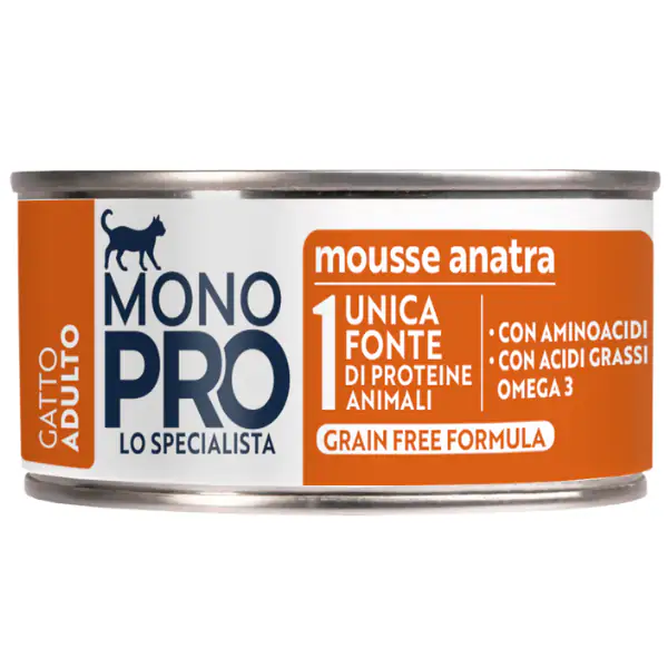 Monopro lo specialista Cat Adult Mousse Grain Free 85 gr