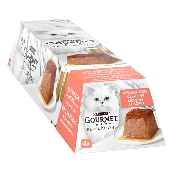 Purina Gourmet Revelations Mousse in salsa Multipack 4x57gr