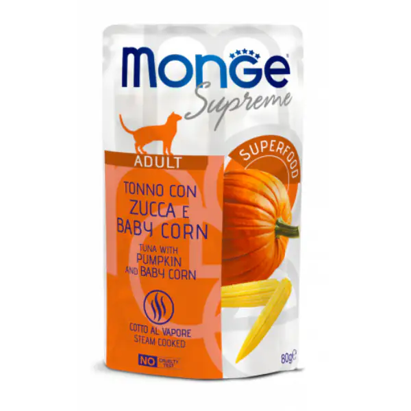 Monge Supreme Cat Adult in salsa bustina da 80 gr