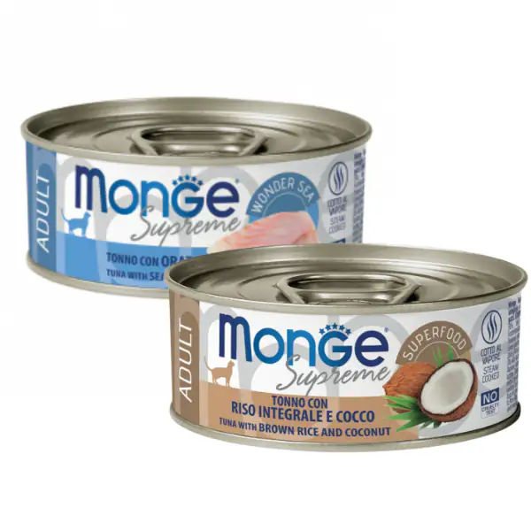 Monge Supreme Adult in salsa lattina da 80 gr
