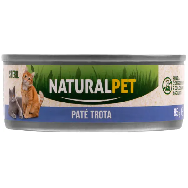 NaturalPet Cat Sterilized Patè 85 gr