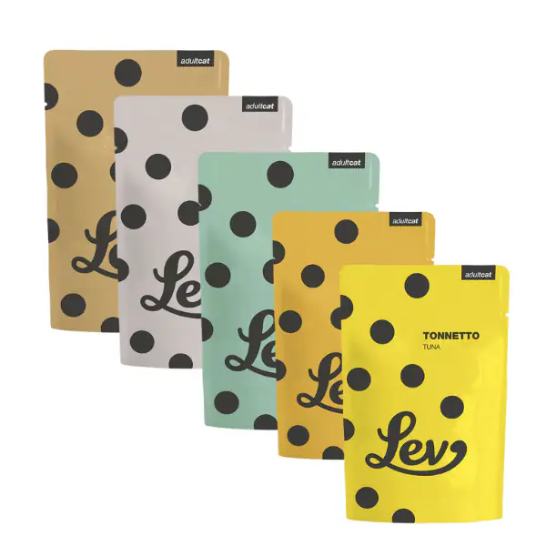 Lev Cat Natural Code Adult in Jelly 60 gr